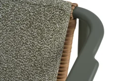 Butaca Motty, Nordic green-teddy verde