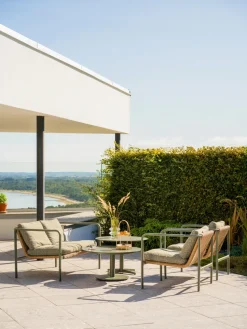 Butaca Motty, Nordic green-teddy verde