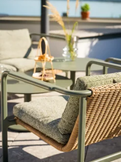 Butaca Motty, Nordic green-teddy verde