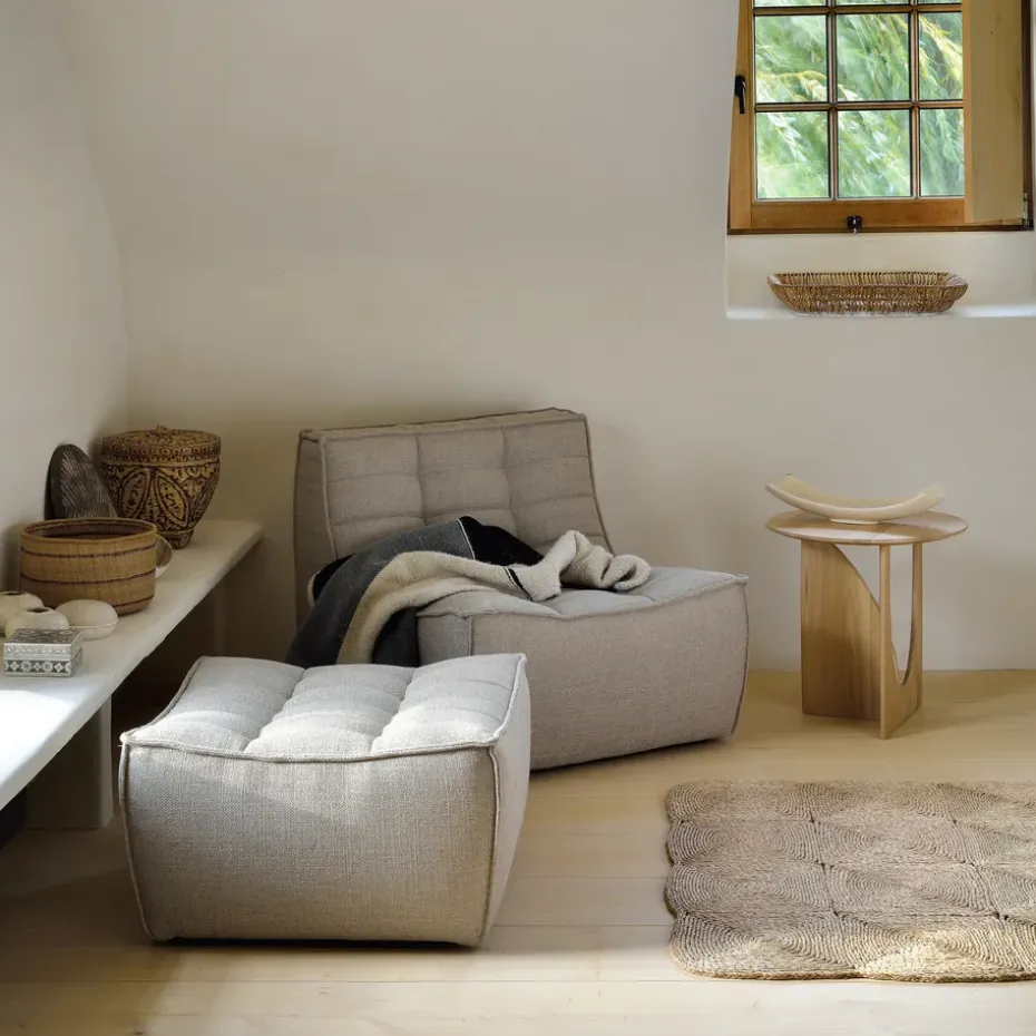 Butaca N701, Tela beige