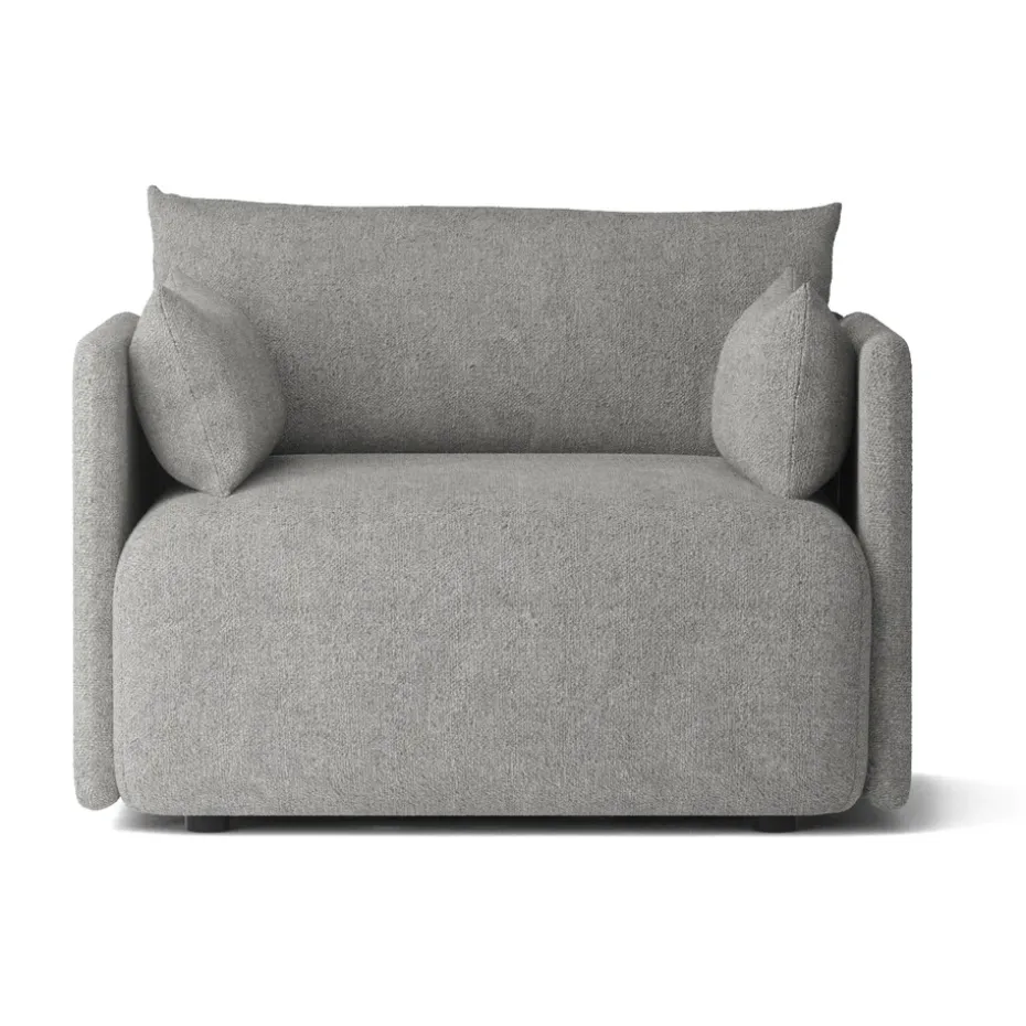 Butaca Offset, Audo Bouclé 16 Dark grey