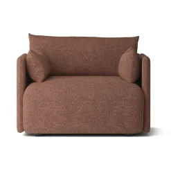 Butaca Offset, Audo Bouclé 08 Bordeaux