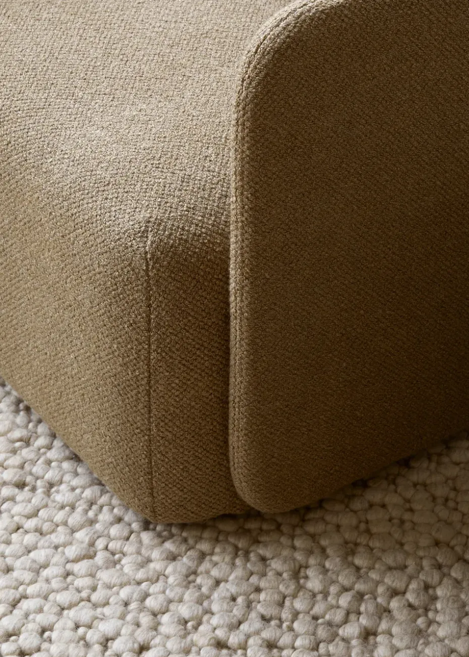 Butaca Offset, Audo Bouclé 06 Gold