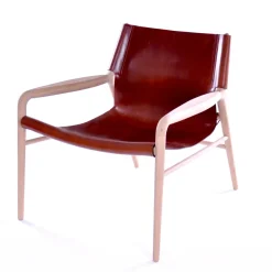 Butaca Rama, Coñac, roble enjabonado