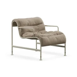 Butaca Sunny con reposabrazos, Banrum Hemp-beige bastidor