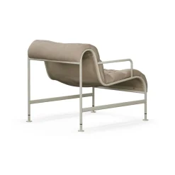 Butaca Sunny con reposabrazos, Banrum Hemp-beige bastidor