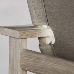 Butaca The Canvas Chair, Estructura Canvas natural aceitada clara