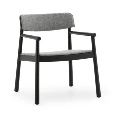 Butaca Timb, Negro cenizo - tejido Hallingdal 166