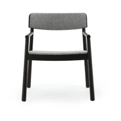 Butaca Timb, Negro cenizo - tejido Hallingdal 166