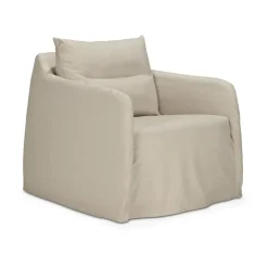 Butaca Weave con funda desmontable, Hueso