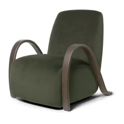 Buur lounge chair Rich Velvet, Pino