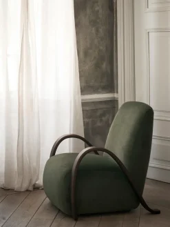 Buur lounge chair Rich Velvet, Pino