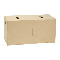 Caja de almacenamiento Cube Long, Abedul