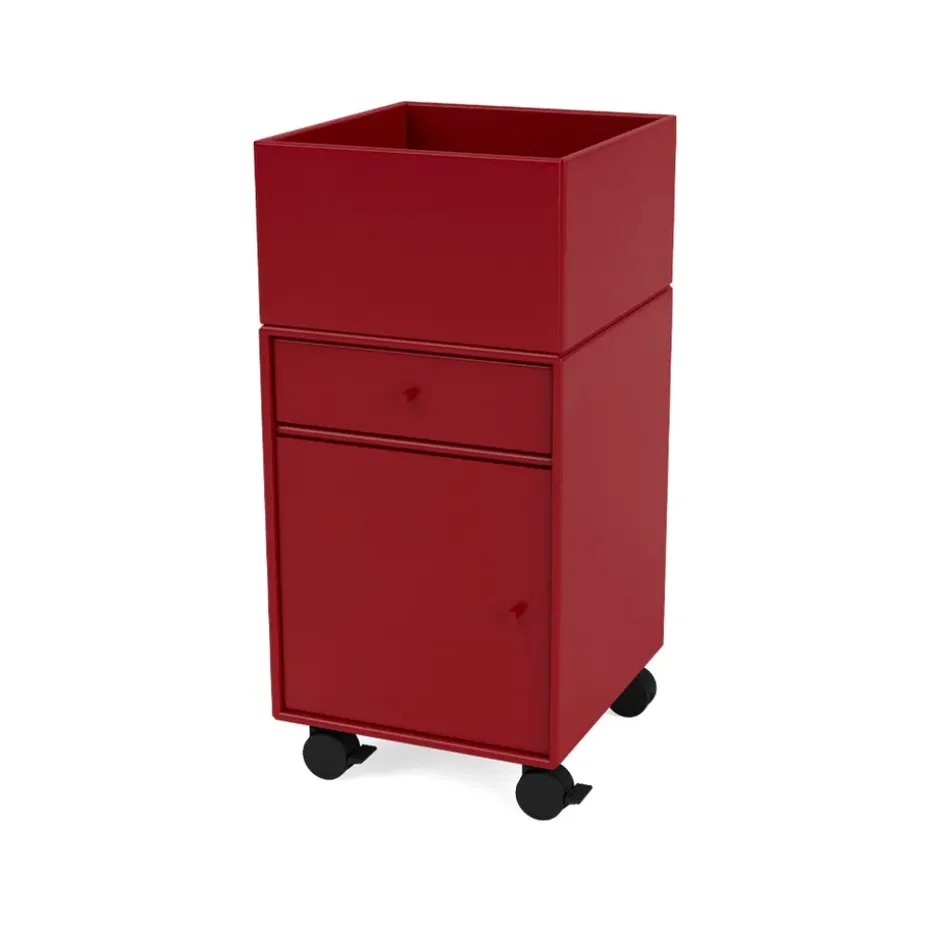 Cajonera con ruedas Runner, Beetroot 165