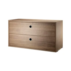 Cajonera String, Nogal, 78x30 cm