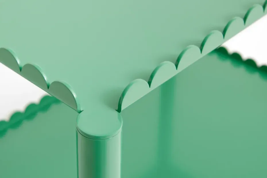 Carrito Arcs Trolley Low, Soft jade