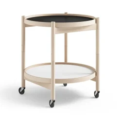 Carrito Bølling Tray Table model 50, Base, estructura de haya sin tratar