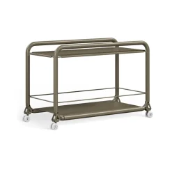 Carrito con ruedas Tension, gris verdoso