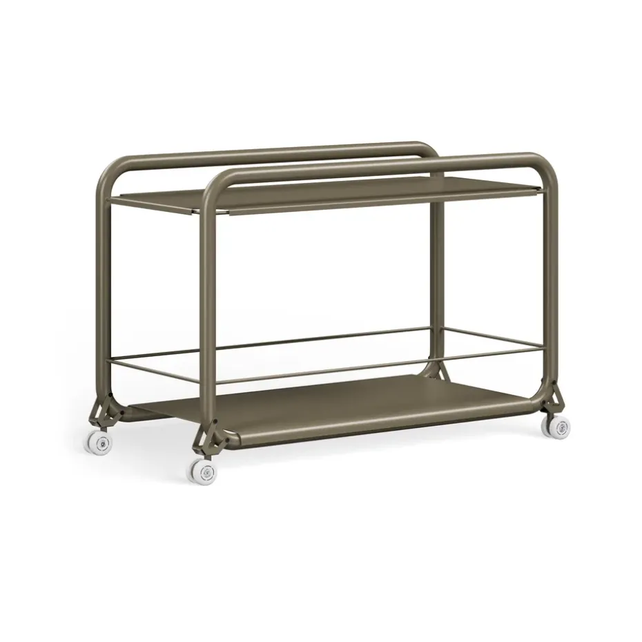 Carrito con ruedas Tension, gris verdoso