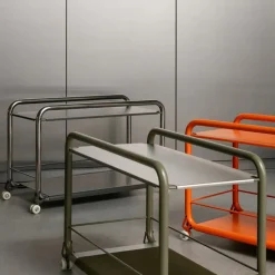 Carrito con ruedas Tension, gris verdoso