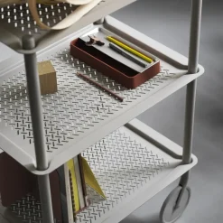 Carrito Flow 3-layer 90 cm, gris