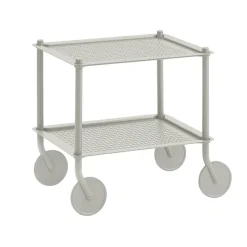 Carrito 2-layer Flow 57 cm, gris