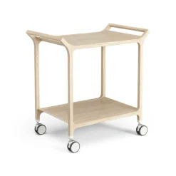 Carrito para servir Teatime, fresno lacado