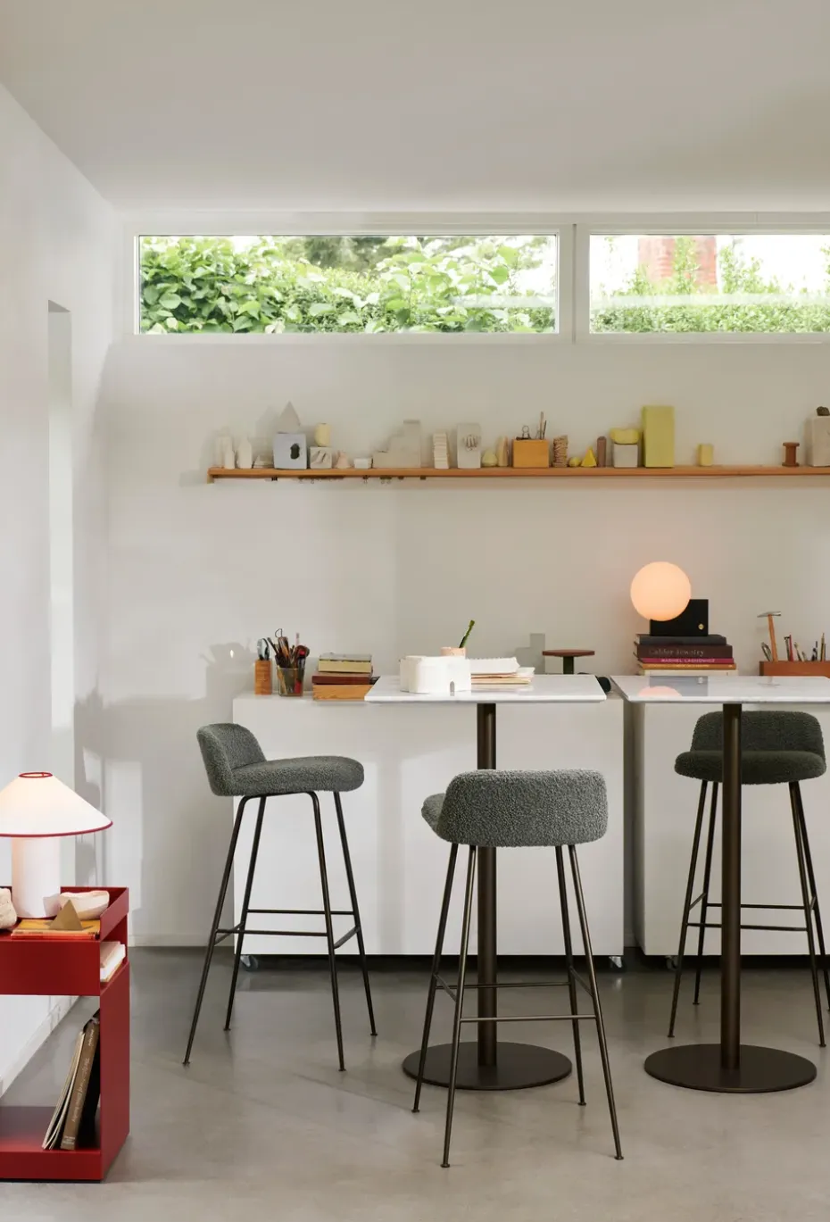 Carro de servicio Rotate SC73 merlot, Merlot