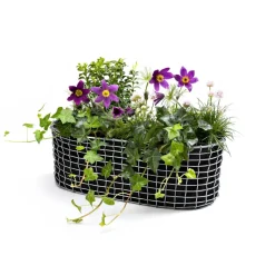 Cesta balcón Korbo, acero resistente a los ácidos