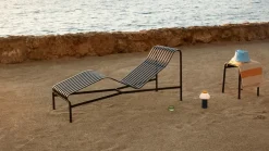 Chaise longue Palissade, Anthracite