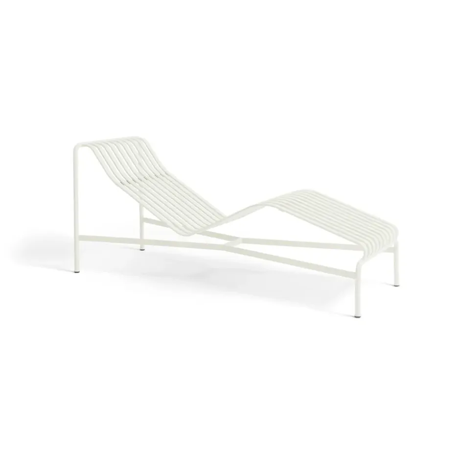 Chaise longue Palissade, Cream white