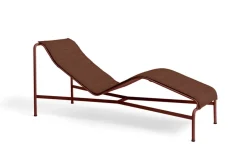 Chaise longue Palissade, Iron red
