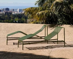 Chaise longue Palissade, Olive