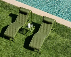 Chaise longue Palissade, Olive