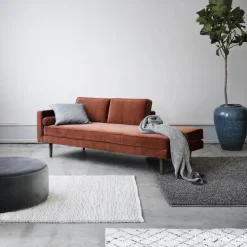 Chaiselongue Wind, Caramel cafe (rojo)