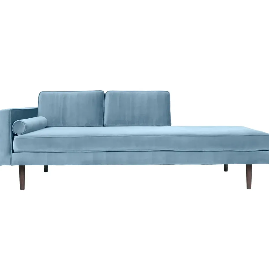 Chaiselongue Wind, Pastel blue (azul)