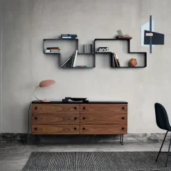 Cómoda 62 Dresser, American walnut, 6 cajones