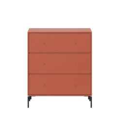 Cómoda Carry, Hokkaido 162, patas lacadas en negro