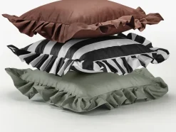 Cojín con volantes Garden Glory Outdoor 45x45 cm, Green