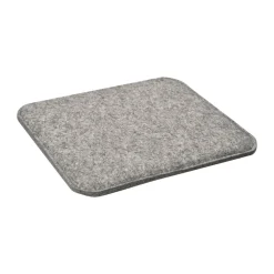 Cojín de asiento Nostalgi 33x40 cm, Lana gris natural