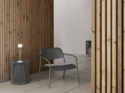 Cojín de asiento para sillón YUA, Melange grey