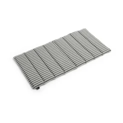 Cojín de asiento Terrazza Folding, Grey bold stripe, 82x40 cm