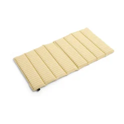 Cojín de asiento Terrazza Folding, Yellow bold stripe, 82x40 cm
