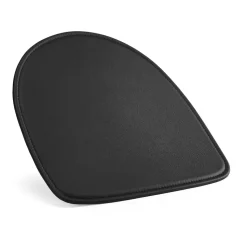 Cojín de cuero para silla Lilla Åland/Miss Holly, Negro