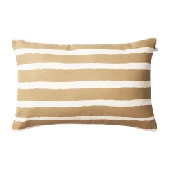 Cojín de exterior Block Stripe 40x60 cm, Beige-off white