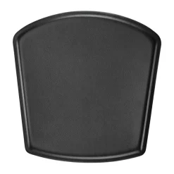 Cojín de silla bar/silla junior ZigZag, Cuero bonded negro