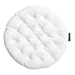 Cojín de silla Pepper Ø37 cm, blanco