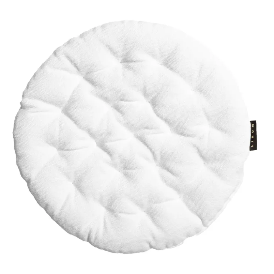 Cojín de silla Pepper Ø37 cm, blanco