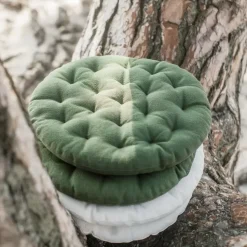 Cojín de silla Pepper Ø37 cm, blanco