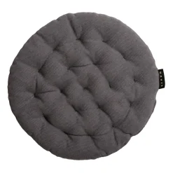 Cojín de silla Pepper Ø37 cm, Gris granito